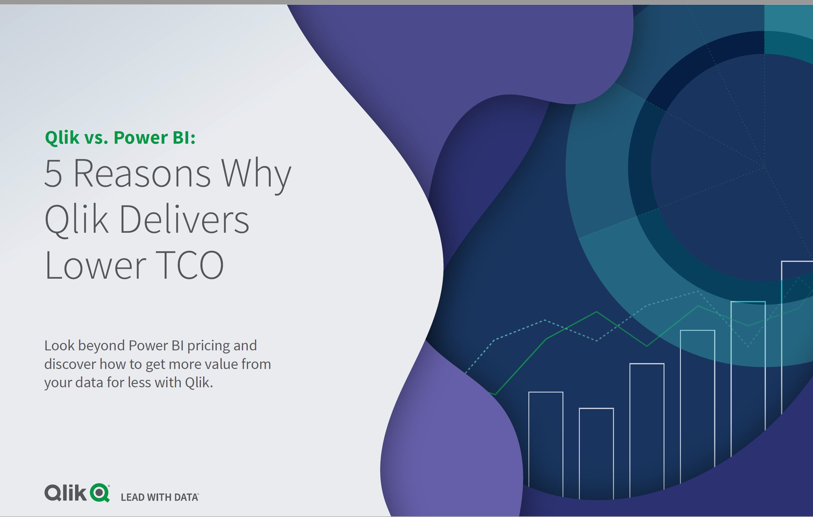 Qlik vs. Power BI: 5 Reasons Why  Qlik Delivers Lower TCO